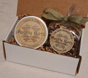 Mostly Nuts Mix and Chocolate Fix Duo - Gift Box