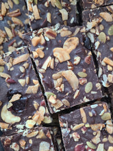 Load image into Gallery viewer, Dark Chocolate Cherry Mostly Nuts Bark - 6oz